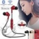 szürke Sweatproof fejhallgató Vezeték nélküli Bluetooth Sport fejhallgató sztereó fülhallgató mikrofonnal