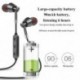 Ezüst Sweatproof fejhallgató Vezeték nélküli Bluetooth Sport fejhallgató sztereó fülhallgató mikrofonnal