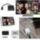Fekete Samsung S9 S8 Note 8 fekete USB-C típusú C-HDMI HDTV adapterkábel újonnan
