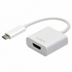 fehér Samsung S9 S8 Note 8 fekete USB-C típusú C-HDMI HDTV adapterkábel újonnan