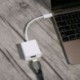 fehér Samsung S9 S8 Note 8 fekete USB-C típusú C-HDMI HDTV adapterkábel újonnan