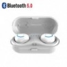 Fehér (Bluetooth 5.0) Vezeték nélküli Bluetooth Mini fejhallgató TWS fejhallgató fülhallgató fülhallgató a Samsung