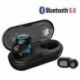 Fekete (Bluetooth 5.0) Vezeték nélküli Bluetooth Mini fejhallgató TWS fejhallgató fülhallgató fülhallgató a Samsung