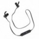 Mágneses vezeték nélküli Bluetooth fülhallgató fém sport fejhallgató sztereó basszus fejhallgató