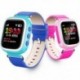 narancs 1db Anti-Lost Kids Biztonságos GPS Tracker SOS Call Smart Watch csukló Android IOS