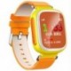 Rózsaszín 1 X Elveszett gyerekek Biztonságos GPS Tracker SOS Hívás Smart Watch csukló Android IOS