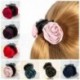 * 7 Vörös Női rugalmas haj kötél gyűrű nyakkendő Scrunchie lófarok tulajdonosa virág haj zenekar