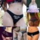 * 13 fehér egy normál méretű Forró szexi női tanga G-string V-string bugyi Knickers fehérnemű fehérnemű