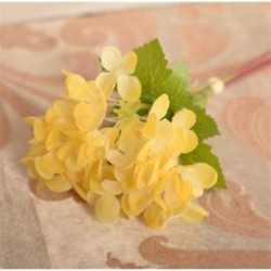 * 2 Sárga Virág csokor mesterséges selyem rózsa virág menyasszonyi esküvői fél váza dekoráció