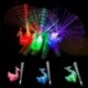 1db 5 / 10Pc Peacock Light Up ujj gyűrű lézer LED izzó sötét pálca gyerekek fél játékok