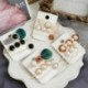 * 5 3Pcs / Set 3Pcs női gyöngy akril haj klip Snap Barrette Stick hajcsavar haj tartozékok