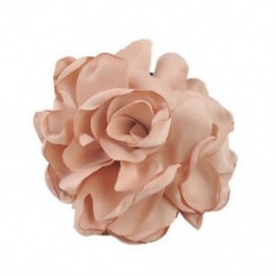 Khaki Elasztikus kötél hajszalagok Scrunchie lófarok birtokosa rózsa virág haj kiegészítők