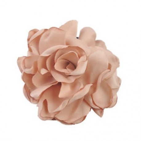 Khaki Elasztikus kötél hajszalagok Scrunchie lófarok birtokosa rózsa virág haj kiegészítők