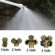 1 lyuk Lyuk sárgaréz szórófej fúvóka sprinkler fej kerti farm öntözőrendszer