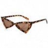 LEOPÁRD Vintage női háromszög macska szem napszemüveg divat anti-UV szemüveg Retro szemüveg