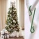 50db 100db karácsonyfa DIY lógó horog Xmas fa medál otthon díszek dekoráció