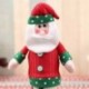 * 1 Mikulás Karácsonyi Santa Pants Candy táskák Bor harisnya üveg ajándék táska Xmas dekoráció