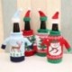* 5 Mini Hat Karácsonyi Santa Pants Candy táskák Bor harisnya üveg ajándék táska Xmas dekoráció