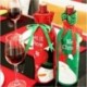 * 7 Hóember Karácsonyi Santa Pants Candy táskák Bor harisnya üveg ajándék táska Xmas dekoráció