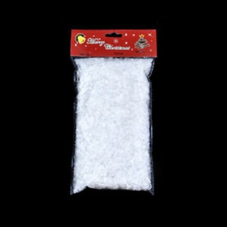 50g 10g / 50g Xmas Magic mesterséges hópehely por karácsonyfa dekoráció hó jelenet
