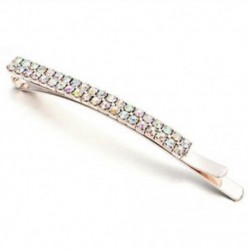 * 3 AB Divat Női Lányok Bling Fejfedők Crystal Strasszos Haj klip hajú Barrette