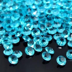 Kék 1000PCS 4.5mm Esküvői Party Dekorációs Kristályok Gyémánt Táblázat Konfetti Kellékek