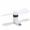 fehér Hordozható mobiltelefon Mini Micro USB ventilátor Android telefon Samsung LG HTC Tablet