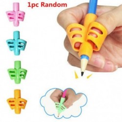 * 4 1db Véletlenszerű 3Pcs / Set Gyermek ceruzatartó tollírás Grip testtartás korrekciós eszköz Új