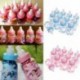 12db kék (9x4cm) 24lot Fillable Party Baby Girls fiúk zuhanyzó palackok medve decors kedvez a Candy Box