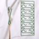 100db 100db karácsonyfa lógó horog DIY Xmas fa medál Home díszek Decor