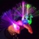 1db 5 / 10Pc Peacock Light Up ujj gyűrű lézer LED világít a sötét pálca gyerek gyerekek játék