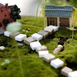 Kő Új figura kézműves növény pot kerti dísz miniatűr tündér kert dekoráció DIY