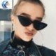Fehér keret   piros lencse 2019 Nők Cat Eye napszemüveg Retro Classic Designer Vintage árnyalatok Szemüvegek