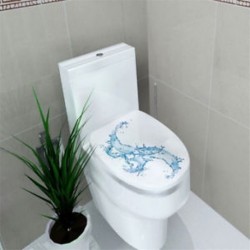 * 15 Új WC-ülés Art fal idézet matrica fürdőszoba dekoráció Decal Vinyl Art Decor