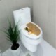 * 17 Új WC-ülés Art fal idézet matrica fürdőszoba dekoráció Decal Vinyl Art Decor