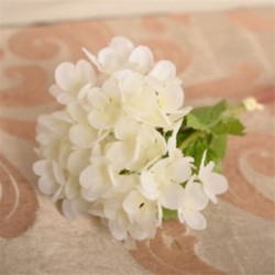 * 2 Fehér Virág csokor kézzel készített selyem rózsa virág otthon menyasszonyi esküvői fél váza dekoráció