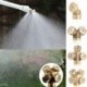 2 lyuk Lyuk sárgaréz szórófej fúvóka sprinkler fej kerti farm öntözőrendszer Új