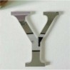 Y betű 26 betű 3D tükör akril fal matrica matricák lakberendezési fal művészet mural DIY