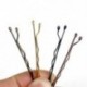 Arany 24pcs Hairpin Set Hair Pin Esküvői ékszerek Bobby Pin Clip Hairpin menyasszony mappa