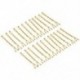 Arany 24pcs Hairpin Set Hair Pin Esküvői ékszerek Bobby Pin Clip Hairpin menyasszony mappa