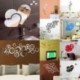 * 13 Ezüst toll Kivehető 3D akril Modern tükör Decal Art Mural fal matrica Home Decor Új