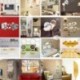 * 11 White Leave Love Kivehető tükör matrica Art Mural fal matricák lakberendezés DIY szoba dekoráció