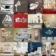 * 11 White Leave Love Kivehető tükör matrica Art Mural fal matricák lakberendezés DIY szoba dekoráció