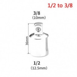 1/2 - 3/8 Női - Férfi foglalat adapter 1 / 2`` 1 / 4`` 3 / 8`` Ratchet Drive Converter Tool