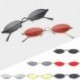 Arany   piros VINTAGE WOMEN`SSMALL OVAL FRAME SUNGLASSES RETRO FASHION SHADES TRENDY GLASSES