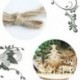 Karácsonyi bál Karácsonyfa függő medál Fafaragás dekoráció kiegészítők Home Decor