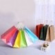 * 4 10 színben újrahasznosítható féltáska Kraft papír ajándék táska fogantyúval