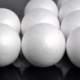10PCS modellezés kézműves polisztirol hab labda 6cm karácsonyi esküvői party dekoráció
