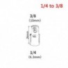 1/4 - 3/8 1PC 1/4 &quot 3/8&quot  1/2 &quot golyószár Ratchet aljzat adapter reduktor átalakító eszköz Hot