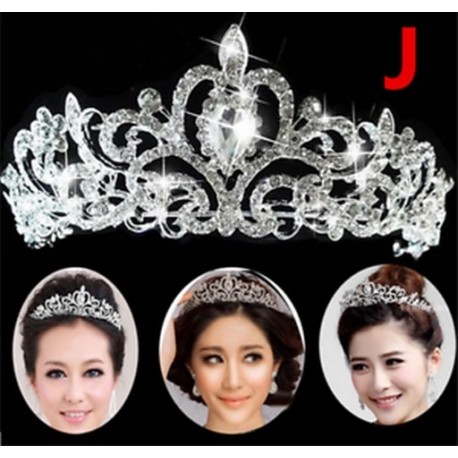 J-1pc fejpánt 20 / 40Pc Lady Esküvői menyasszonyi gyöngyvirág Crystal Hair Pins Clip Bridesmaid Party